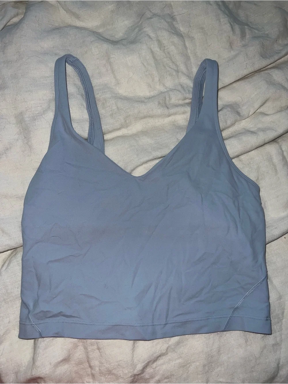 lululemon athletica Light Blue Tank Top
